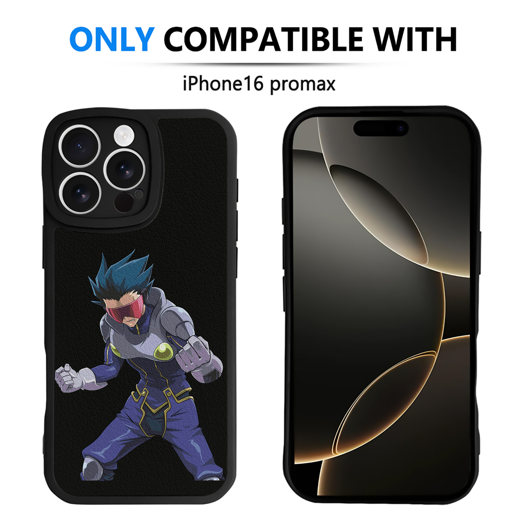 遊☆戯☆王 Yu-Gi-Oh! 【iPhone 16シリーズ対応】シリコンスマホケース（レザー調） 材質：シリコン